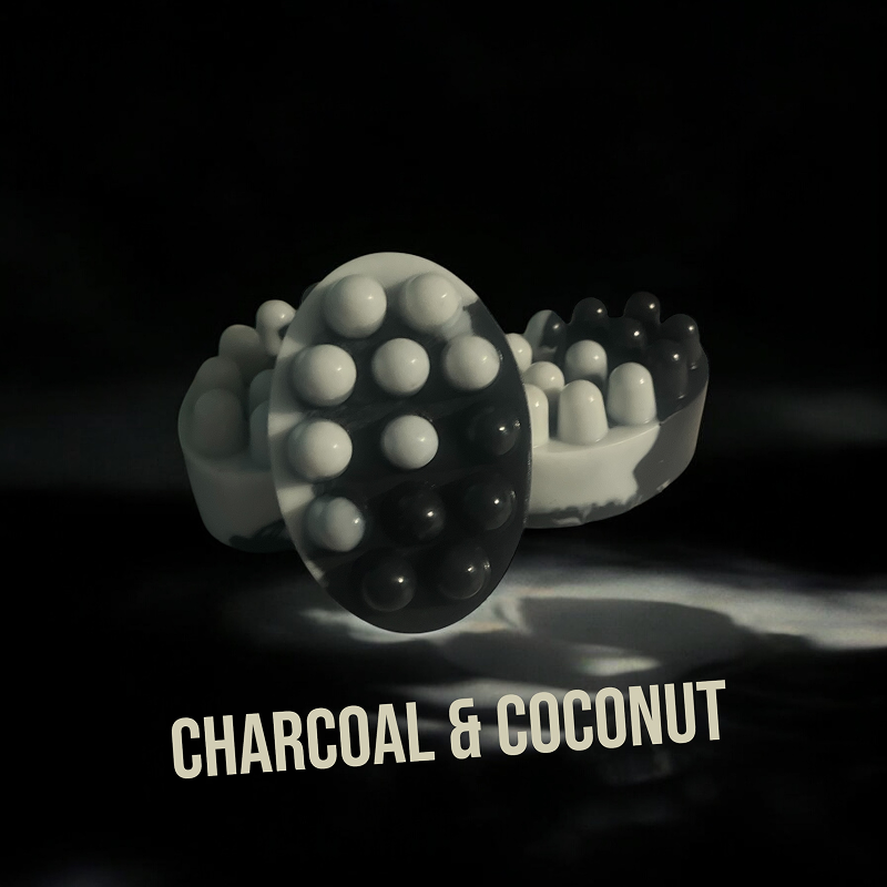 Charcoal & Coconut Jabon