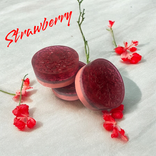 Strawberry jabon