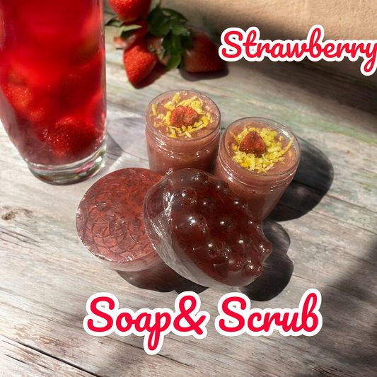 Strawberry jabon